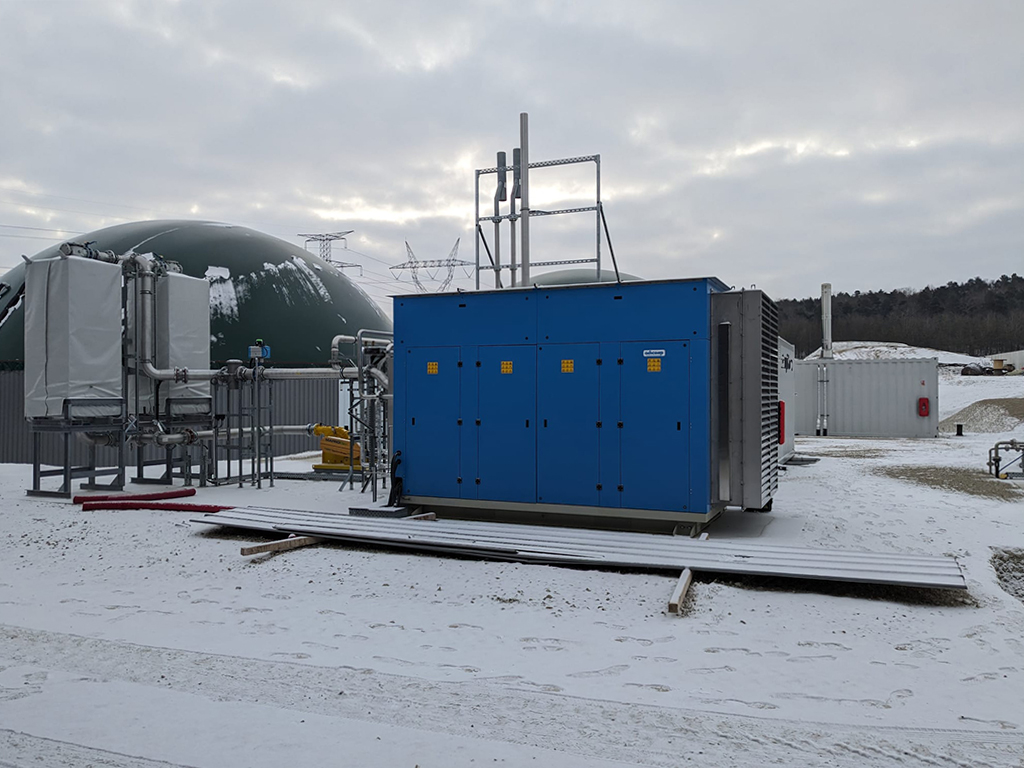 Biogas compressor UVG 200 France